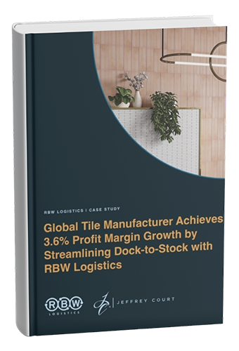 Global Tile Manufacturer Achieves 3.6% Profit Margin Growth by Streamlining Dock-to-Stock with RBW Logistics